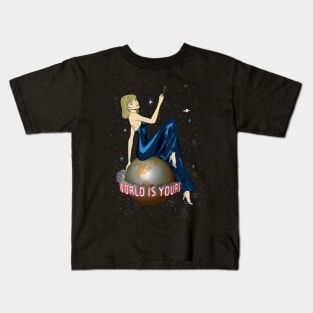 The World is Yours (Scarface) Kids T-Shirt